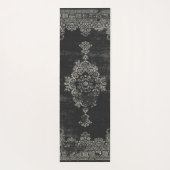 Schwarzer Osten Yogamatte (Rückseite)