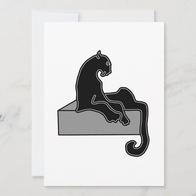 Schwarzer Panther (Vorderseite)