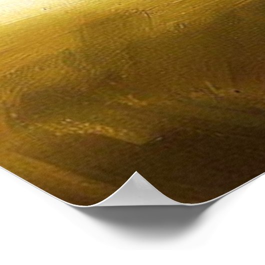 Schwarzer Panther (1) Wildkatze Poster (Ecke)