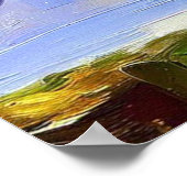 Schwarzer Panther (6) Wildkatze Poster (Ecke)