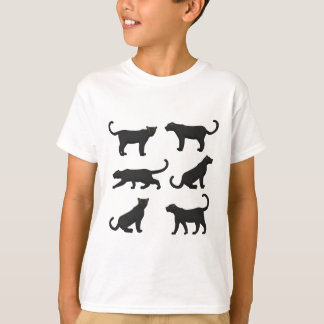 schwarzer Panther Auswahl T-Shirt