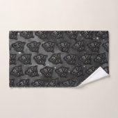 Schwarzer Panther Badhandtuch Set (Handtuch)