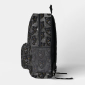 Schwarzer Panther Bedruckter Rucksack (Rechts)