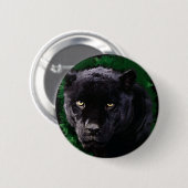 Schwarzer Panther Button (Vorne & Hinten)
