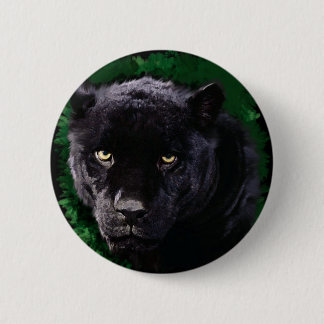 Schwarzer Panther Button