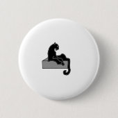 Schwarzer Panther Button (Vorderseite)