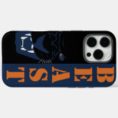 Schwarzer Panther Case-Mate iPhone Hülle (Rückseite (Horizontal))