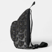Schwarzer Panther Crossbody Bag (Rechts)