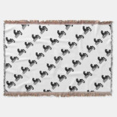 Schwarzer Panther Decke (Vorderseite)
