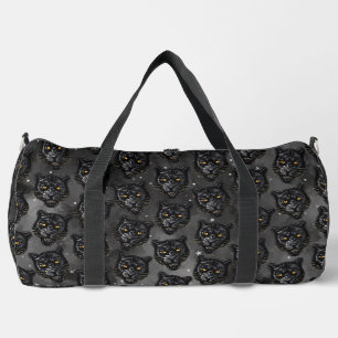 Schwarzer Panther Duffle Bag