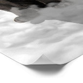 Schwarzer Panther Fee drucken Poster (Ecke)