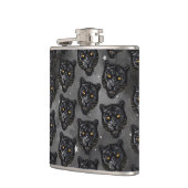 Schwarzer Panther Flachmann (Links)