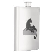 Schwarzer Panther Flachmann (Rechts)