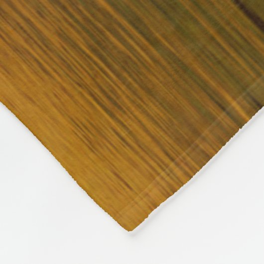 Schwarzer Panther Fleecedecke (Ecke)