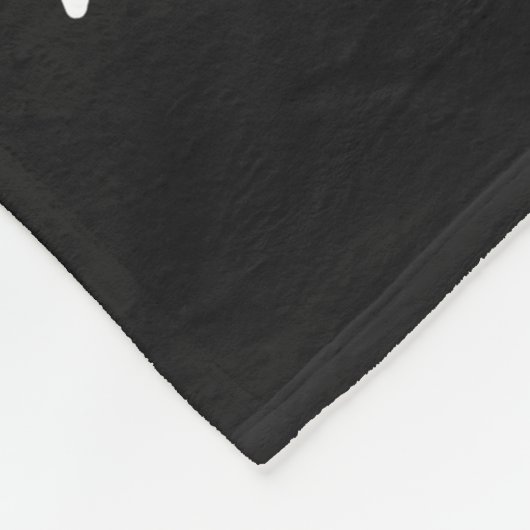 Schwarzer Panther Fleecedecke (Ecke)