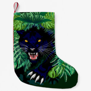Schwarzer Panther Geist des Dschungels Kleiner Weihnachtsstrumpf