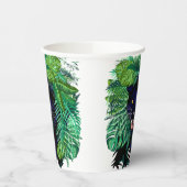 Schwarzer Panther Geist des Dschungels Pappbecher (Links)