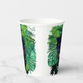 Schwarzer Panther Geist des Dschungels Pappbecher (Rechts)