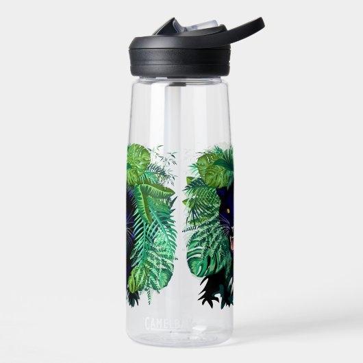 Schwarzer Panther Geist des Dschungels Trinkflasche (Links)