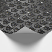 Schwarzer Panther Geschenkpapier (Ecke)