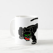 Schwarzer Panther - großer CAT Kaffeetasse (Vorderseite Links)