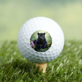 Schwarzer Panther im Dschungel Golfball (Insitu T-Shirt)