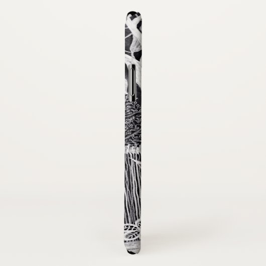 Schwarzer Panther im Dschungel - zeichnend Bleisti Case-Mate iPhone Hülle (Hinten/Rechts)