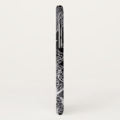 Schwarzer Panther im Dschungel - zeichnend Bleisti Case-Mate iPhone Hülle (Hinten/Links)