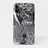 Schwarzer Panther im Dschungel - zeichnend Bleisti Case-Mate iPhone Hülle (Rückseite)