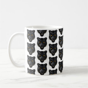 Schwarzer Panther Kaffeetasse