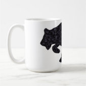 Schwarzer Panther Kaffeetasse (Links)