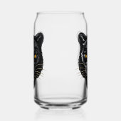 Schwarzer Panther Kann Glas (Links)
