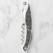 Schwarzer Panther Kellnermesser (Vorderseite)