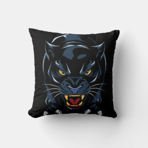Schwarzer Panther Kissen