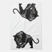 Schwarzer Panther Küchentuch (Vertikal)