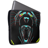 Schwarzer Panther - Laptop-Hülse Laptopschutzhülle (Vorne Rechts)
