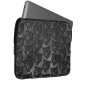 Schwarzer Panther Laptopschutzhülle (Vorne Rechts)