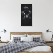 Schwarzer Panther Leinwanddruck (Insitu (Schlafzimmer))