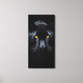 Schwarzer Panther Leinwanddruck (Vorderseite)