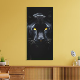 Schwarzer Panther Leinwanddruck
