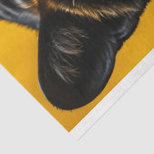 Schwarzer Panther, Love, Einzige Cat Panther Seidenpapier (Ausschnitt)