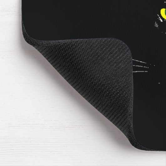 Schwarzer Panther Mousepad (Ecke)