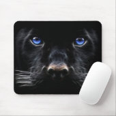 Schwarzer Panther Mousepad (Mit Mouse)