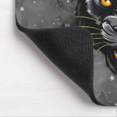 Schwarzer Panther Mousepad (Ecke)