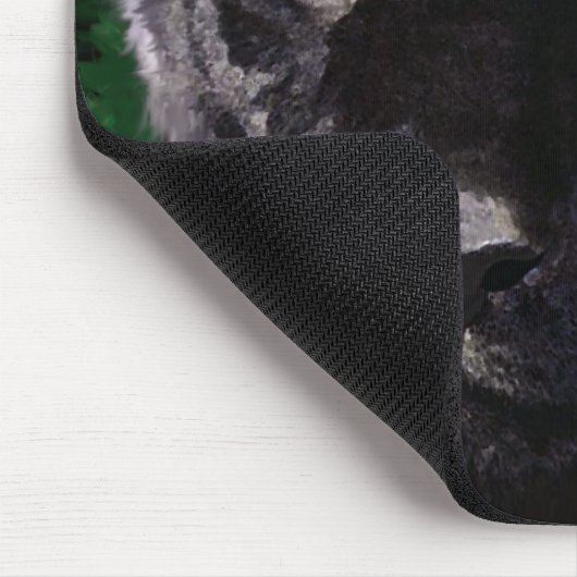 Schwarzer Panther Mousepad (Ecke)