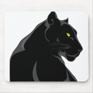 schwarzer Panther Mousepad