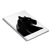 schwarzer Panther Notizblock (Rechte Seite)