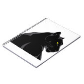 schwarzer Panther Notizblock (Linke Seite)