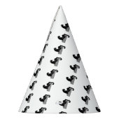 Schwarzer Panther Partyhütchen (Links)