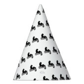 Schwarzer Panther Partyhütchen (Rechts)